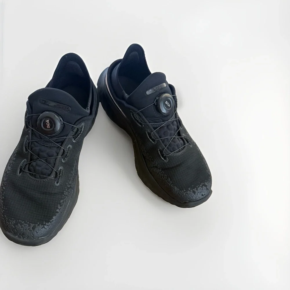 Men's Size 8.5 Womens 10 Under Armour SlipSpeed Mega Fade Black Castlerock